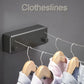 Invisible Retractable Clothesline