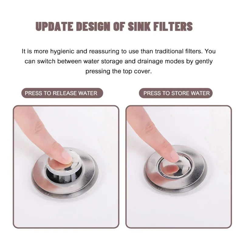 Stainless Steel Basin Drain Filter