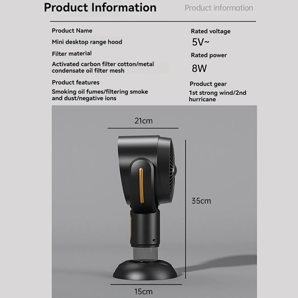 USB Portable Range Hood