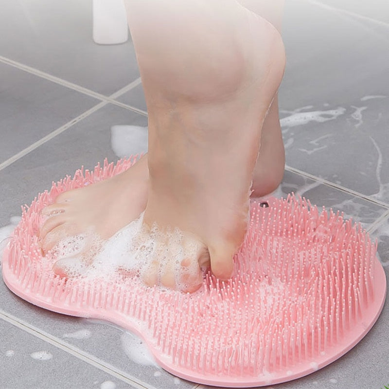 Shower Foot & Back Scrubber, Massage Pad