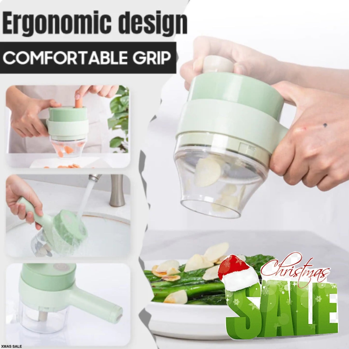 Handheld Electric Vegetable Cutter