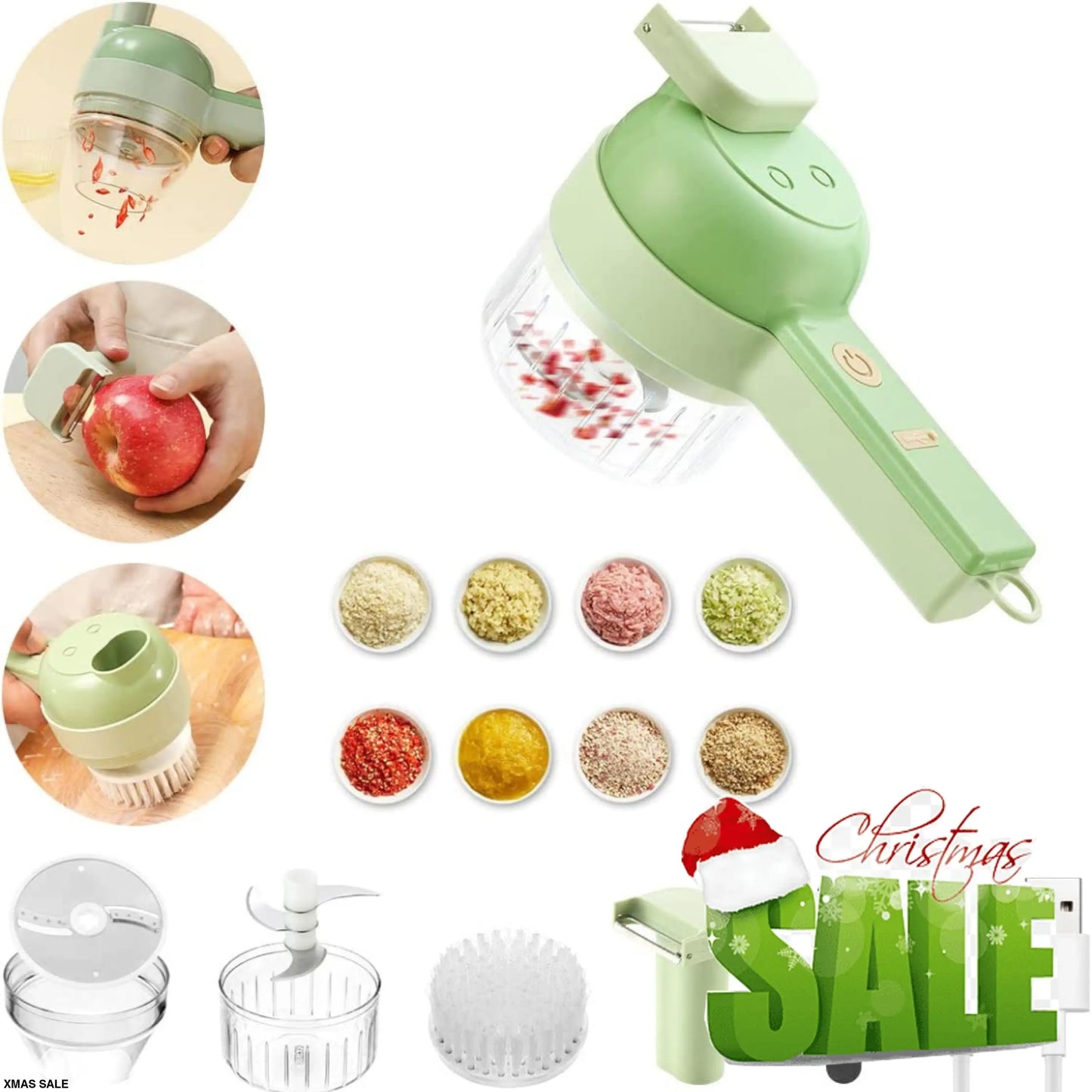 Handheld Electric Vegetable Cutter