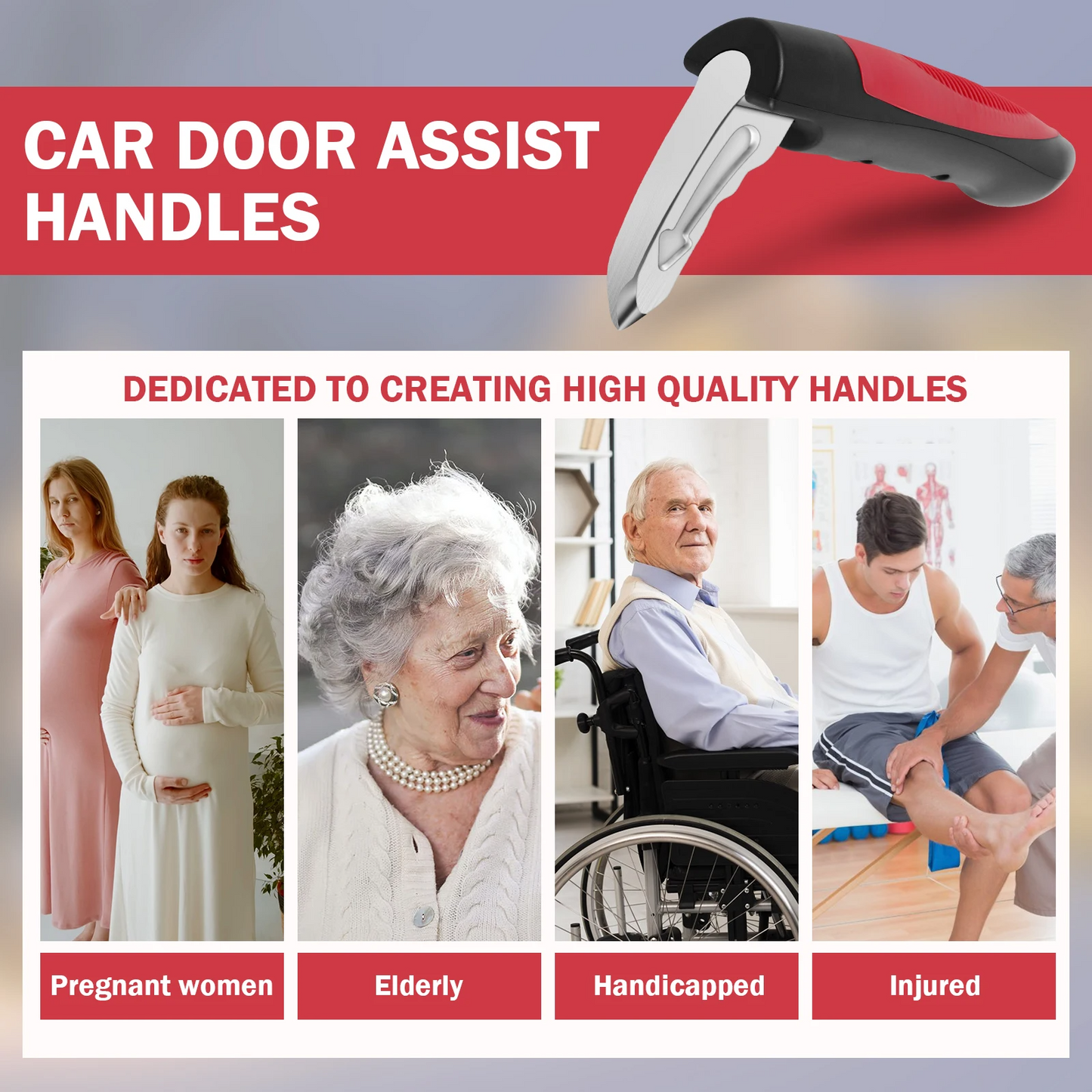 3 In 1 Car Door Handle