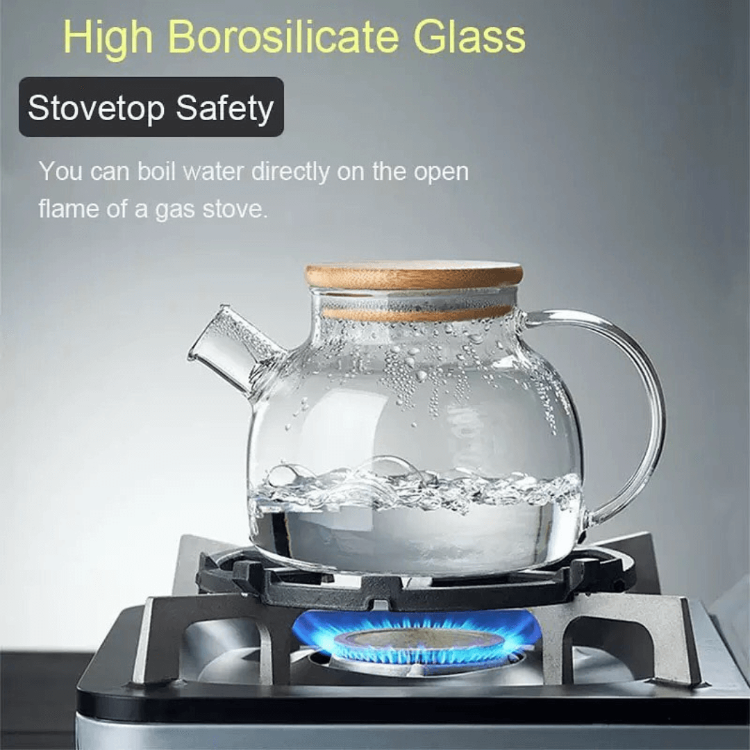 Glass Teapot Stovetop Safe